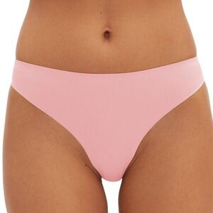 GapBody Women Thong Seamless Panty Pink XL Low Rise Underwear Essentials NWT